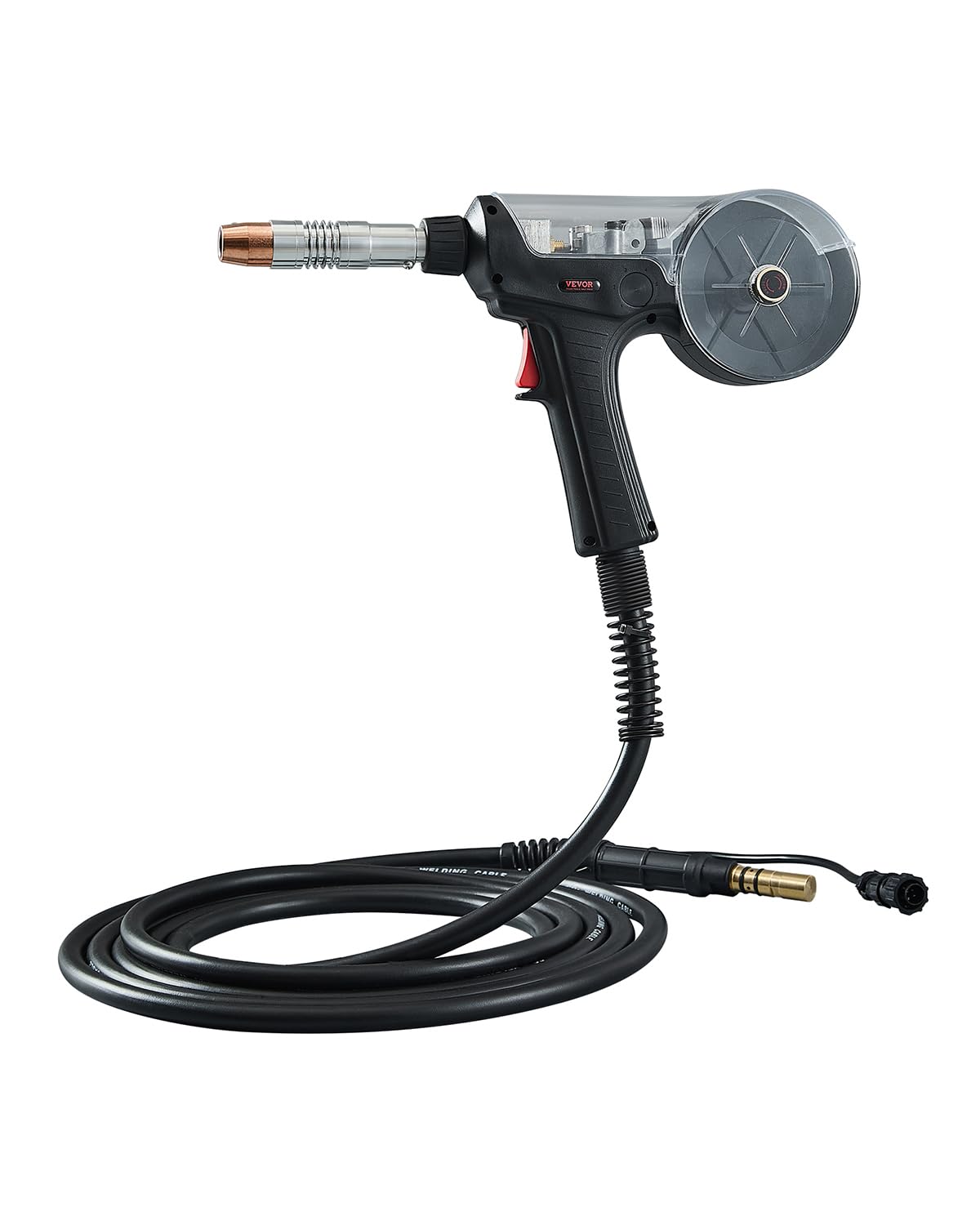 VEVOR 200Amp Spool Gun with 20FT Cable, Compatible with Hobart